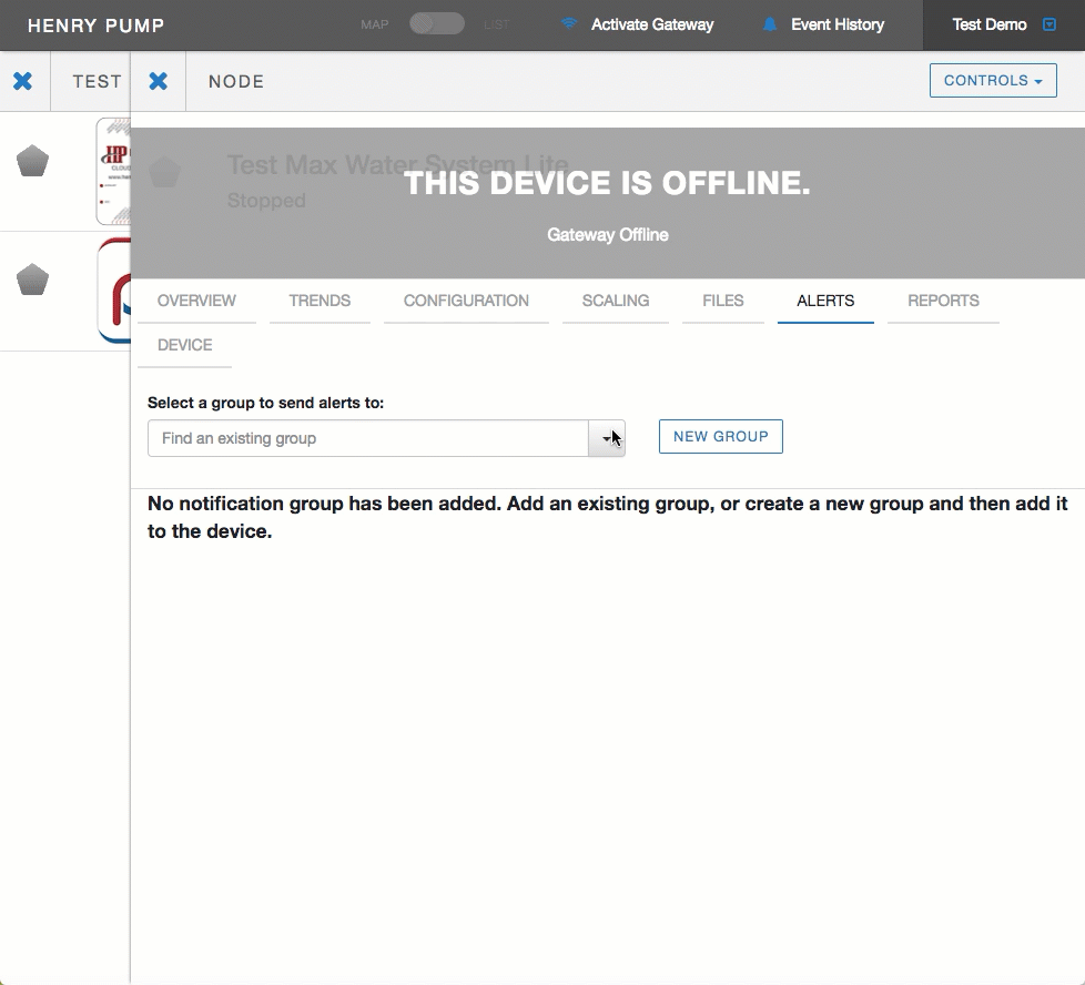 Adding an existing group